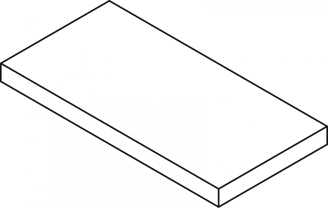 Угловая ступень утолщенная 20MM (правый угол) | Угловая ступень утолщенная 20MM (левый угол) 
